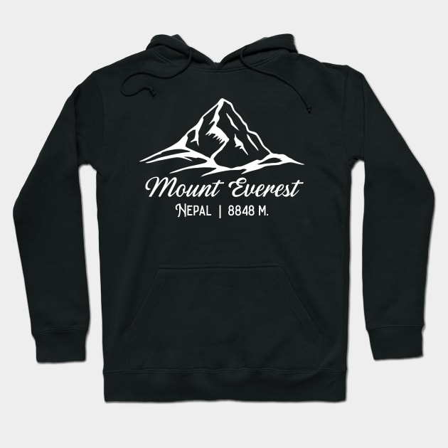 Mount Everest Hoodie by KayBee Gift Shop